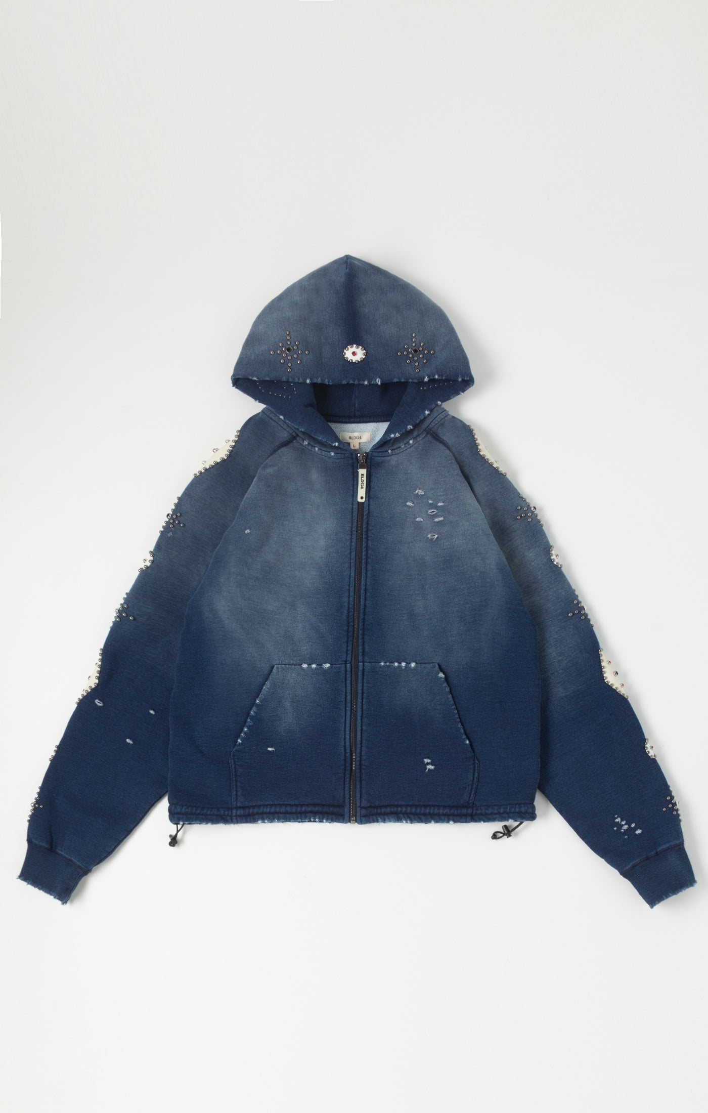 Falling Indigo Hoodie