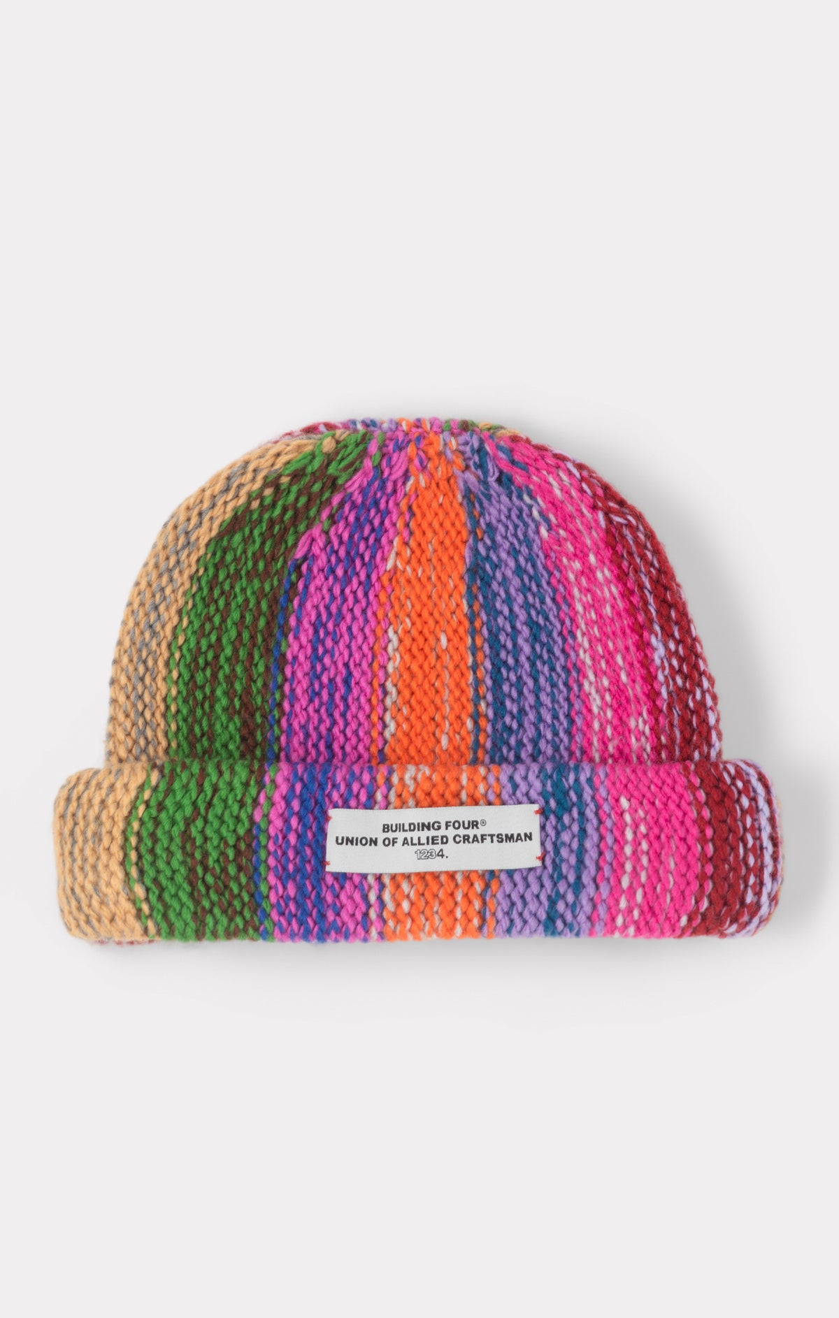 Panel Knit Hat