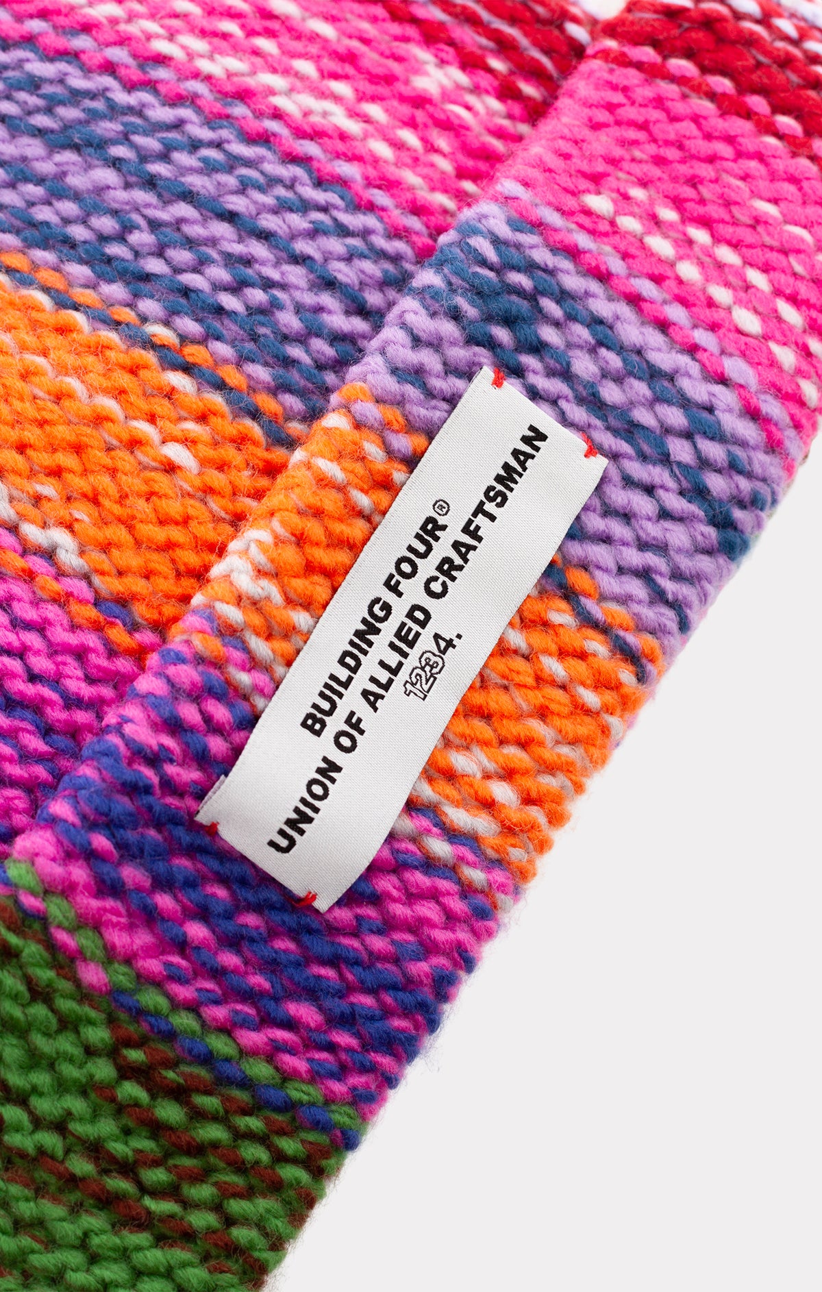 Panel Knit Hat